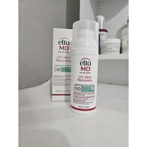 Elta MD UV SPF 50 Skin Recovery Red Color Correcting Green Sunscreen 1.7 oz
